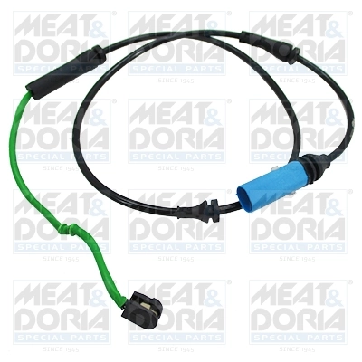 Warning Contact, brake pad wear